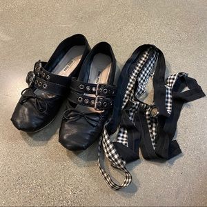 Miu Miu Ballerinas Size 36